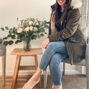 Zara Faux Fur Winter Jacket